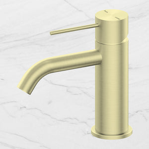 Mecca Basin Mixer Brushed Gold - Brushed Gold
