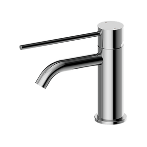 Mecca Care Basin Mixer Brushed Chrome - Chrome