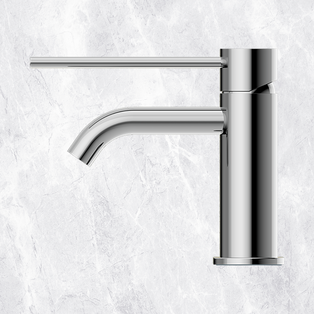 Mecca Care Basin Mixer Brushed Chrome