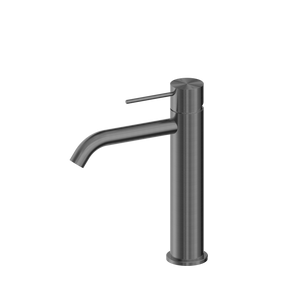 Mecca Mid Tall Basin Mixer Gun Metal - Brushed Gunmetal