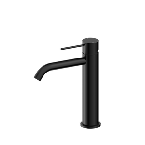Mecca Mid Tall Basin Mixer Matte Black - Matte Black