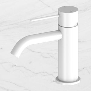 Mecca Basin Mixer Matte White - Matte White