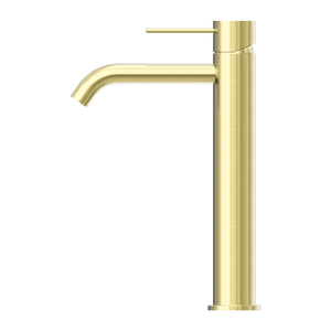 Mecca Tall Basin Mixer Brushed Gold - Brushed Gold