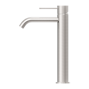 Mecca Tall Basin Mixer Brushed Nickel - Brushed Nickel