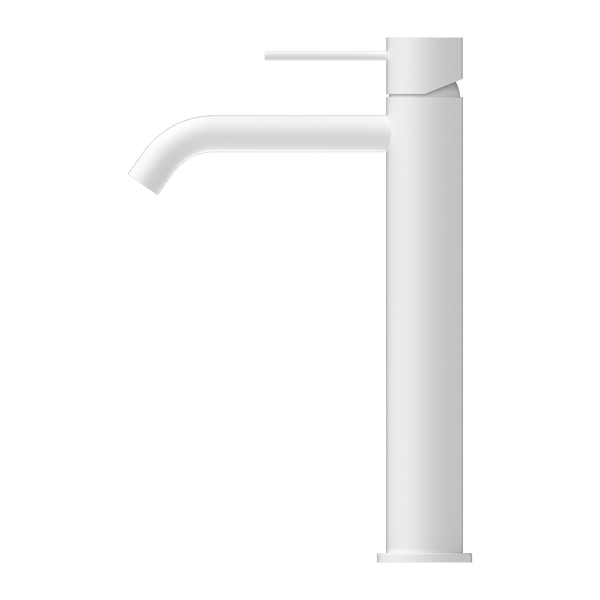 Mecca Tall Basin Mixer Matte White