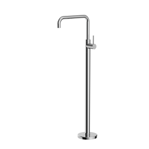 Mecca Freestanding Bath Mixer Square Shape Chrome - Chrome