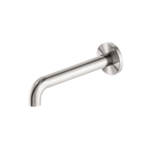 Mecca Basin/Bath Spout Only 185mm Brushed Nickel - Brushed Nickel