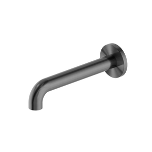 Mecca Basin/Bath Spout Only 120mm Gun Metal - Brushed Gunmetal