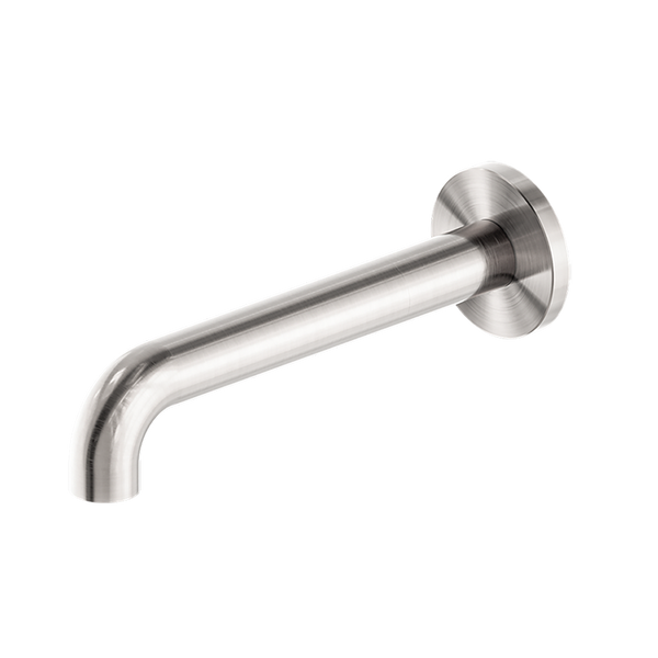 Mecca Basin/Bath Spout Only 160mm Brushed Nickel