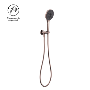 Mecca Shower Bracket With Air Shower II Brushed Bronze - Brushed Bronze