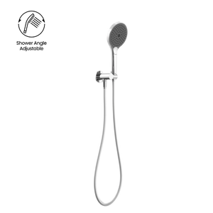 Mecca Shower Bracket With Air Shower II Chrome - Chrome