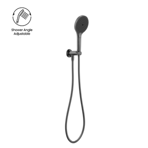 Mecca Shower Bracket With Air Shower II Gun Metal - Brushed Gunmetal