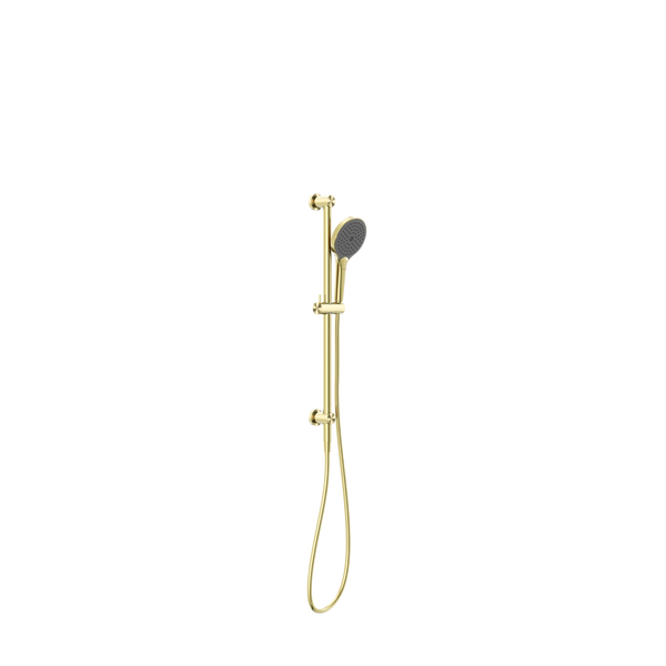 Mecca Shower Rail With Air Shower II Brushed Gold