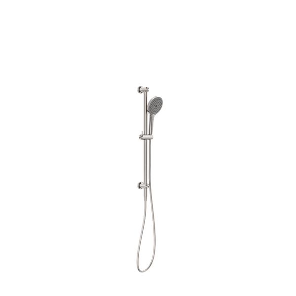 Mecca Shower Rail With Air Shower II Brushed Nickel