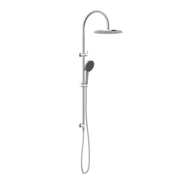 Mecca Twin Shower with Air Shower II Chrome