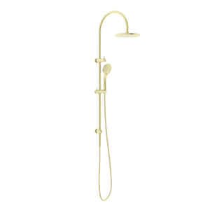 Mecca Twin Shower with Air Shower Brushed Gold - Brushed Gold