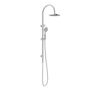 Mecca Twin Shower with Air Shower Chrome - Chrome