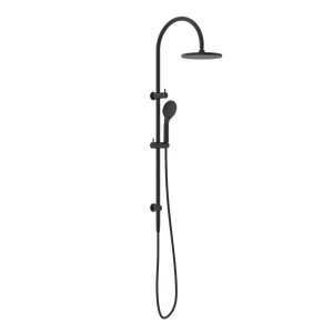 Mecca Twin Shower with Air Shower Matte Black - Matte Black