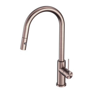 Mecca Brushed Bronze Pull Out Sink Mixer With Veggie Spray Function - Brushed Bronze