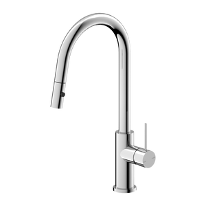 Mecca Chrome Pull Out Sink Mixer With Veggie Spray Function - Chrome
