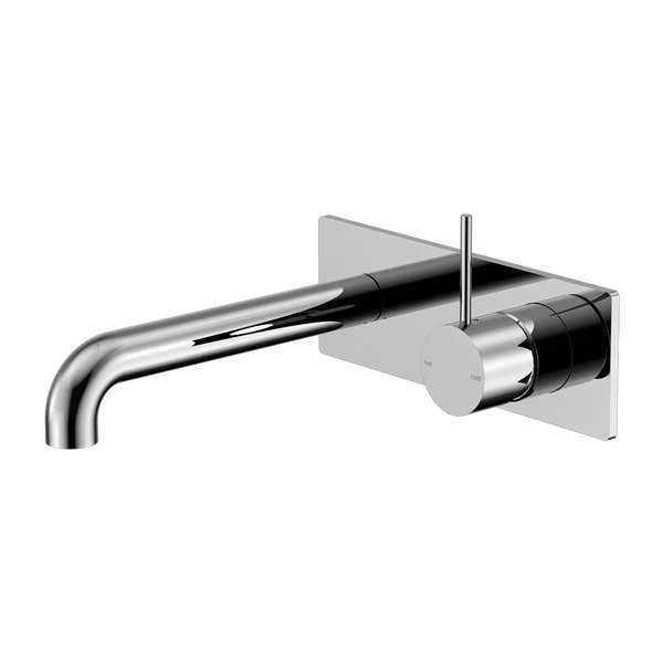 Mecca Wall Basin/Bath Mixer Handle Up 120mm Chrome