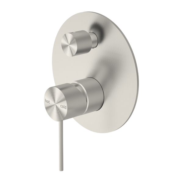 Mecca Shower Mixer with Divertor Brushed Nickel
