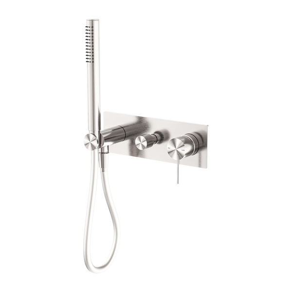 Mecca Shower Mixer Divertor System Brushed Nickel