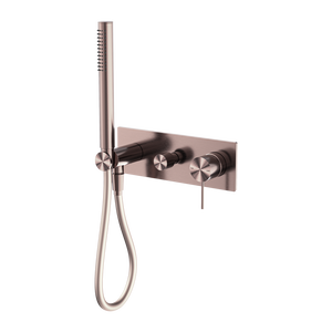 Mecca Shower Mixer Divertor System Brushed Bronze - Brushed Bronze