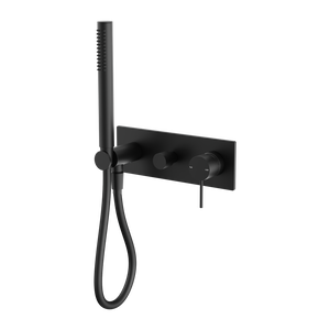 Mecca Shower Mixer Divertor System Matte Black - Matte Black