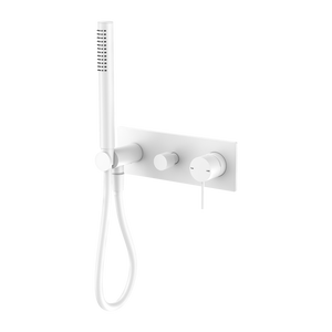 Mecca Shower Mixer Divertor System Matte White - Matte White