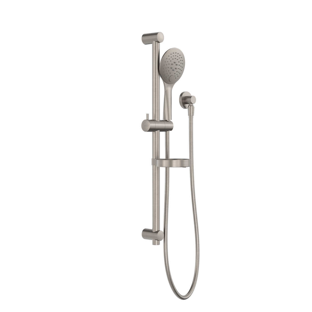 Round Project Rail Shower Brushed Nickel