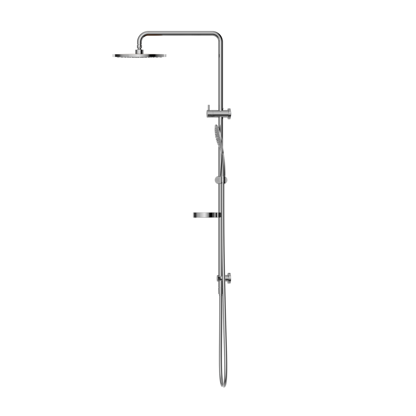 Project Twin Shower Set Chrome
