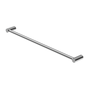New Mecca Single Towel Rail 800mm Chrome - Chrome