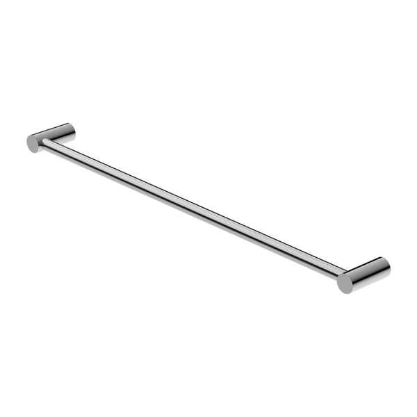 New Mecca Single Towel Rail 600mm Chrome