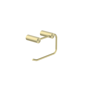 New Mecca Toilet Roll Holder Brushed Gold - Brushed Brass Gold