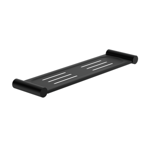 New Mecca Metal Shower Shelf Matte Black - Matte Black