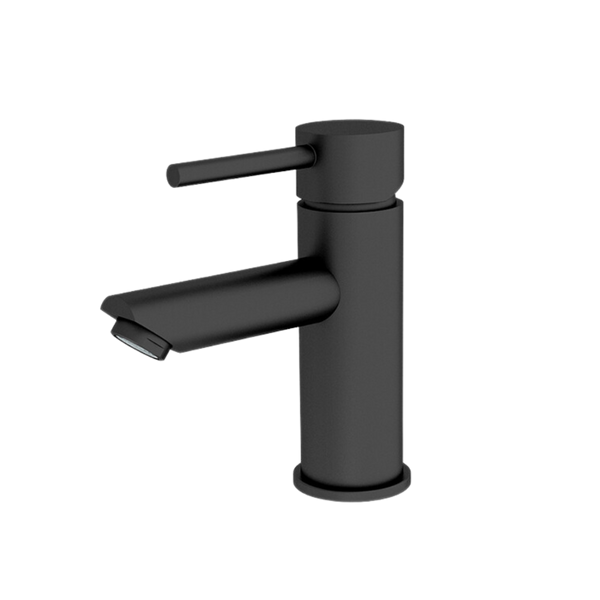 Dolce Basin Mixer Straight Spout Matte Black