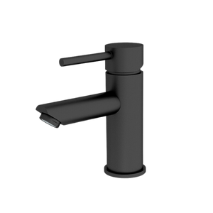 Dolce Basin Mixer Straight Spout Matte Black - Matte Black