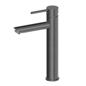 Dolce Tall Basin Mixer Brushed Gunmetal - Brushed Gunmetal