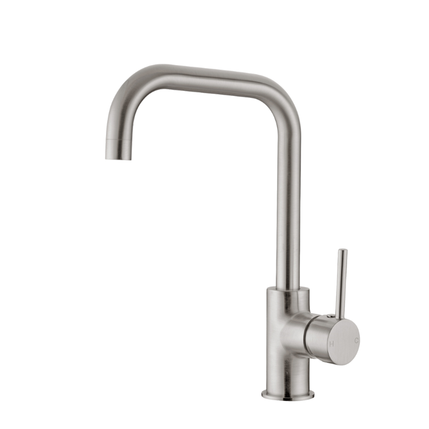 Dolce Square Kitchen Mixer Brushed Nickel