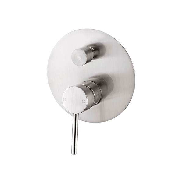 Dolce Shower Mixer with Divertor Brushed Nickel