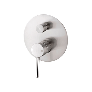 Dolce Shower Mixer with Divertor Brushed Nickel - Brushed Nickel