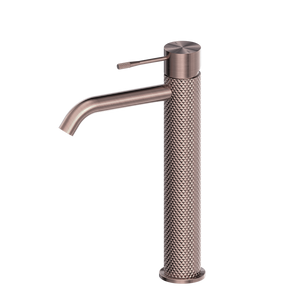 Opal Tall Basin Mixer Brushed Bronze - Brushed Bronze