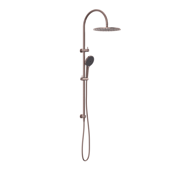 Opal Twin Shower With Air Shower II Brushed Bronze