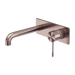 Opal Wall Basin/Bath Mixer 260mm Brushed Bronze - Brushed Bronze