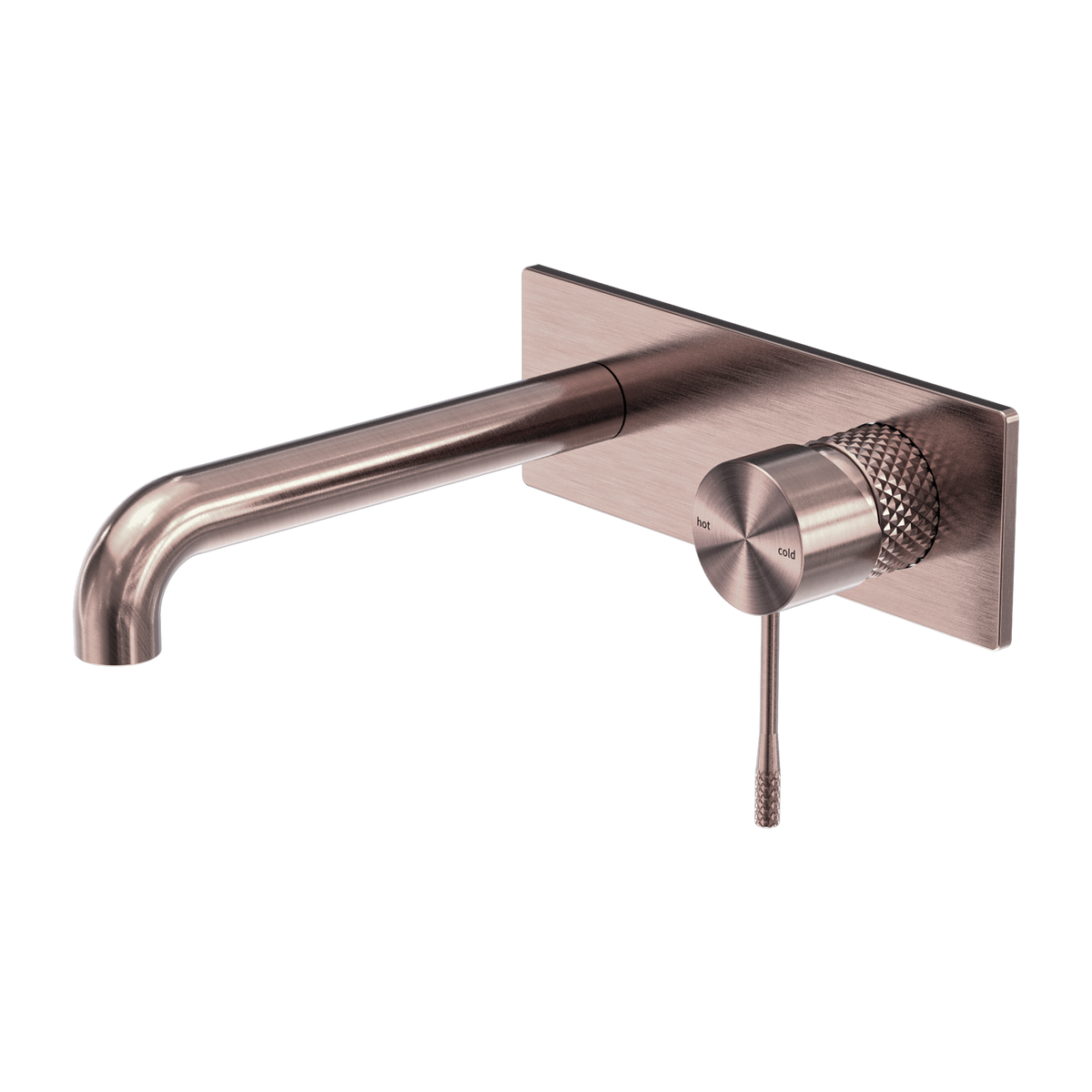Opal Wall Basin/Bath Mixer 120mm Brushed Bronze
