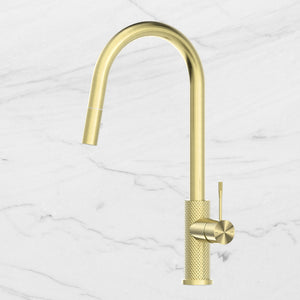 Opal Pull-Out Sink Mixer Brushed Gold - Brushed Brass Gold