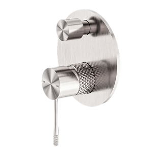 Opal Shower Mixer with Divertor Brushed Nickel - Brushed Nickel