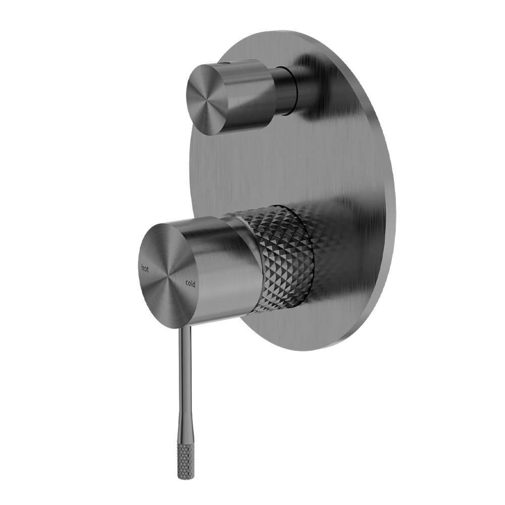 Opal Shower Mixer with Divertor Graphite