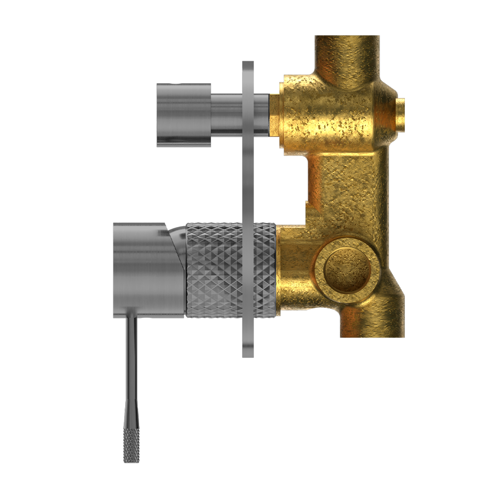 Opal Shower Mixer with Divertor Graphite